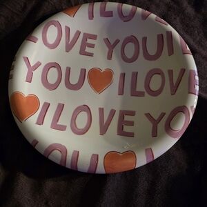 Romantic Large Pink and Red Love Bowl